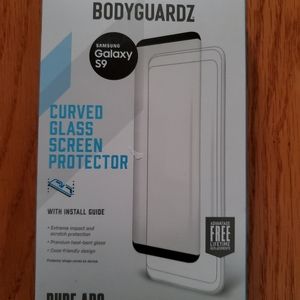 Bodyguardz Curved Glass Screen Protector Galaxy S9